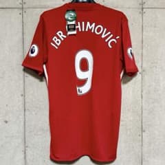 新品/タグ付き】16/17 マンチェスター・U ♯9 イブラヒモヴィッチ【O