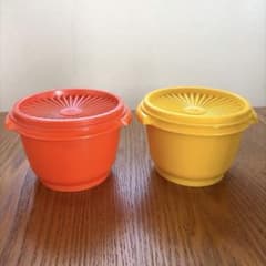 レトロ•希少】 Tupperware タッパーウェア ベルポピー 2個セット