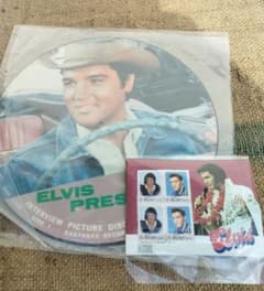 エルビス プレスリー ピクチャーディスク レコード LP 記念切手 - メルカリ