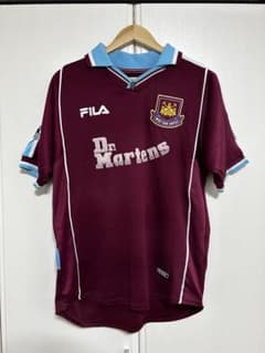 West Ham United 99〜00シーズン ホームシャツ レア - メルカリ