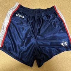 東山高校バレー部旧ゲームパンツ asics バレーボールパンツ XO