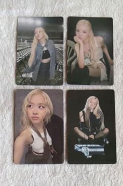 BLACKPINK ロゼ ROSE トレカ 韓国限定 4枚セット No.230 - メルカリ