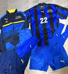 千葉東高校サッカー部ユニフォーム L ジャージ スパッツ インナー付属