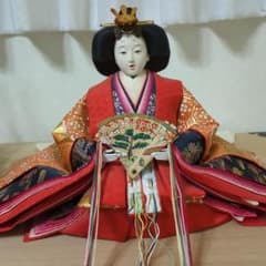 shinsuke様専用】お雛様七段飾り 人形15体+雪洞 桐箱入り ビンテージ