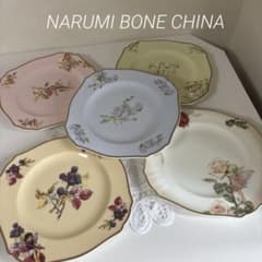 廃盤品☆ナルミ ボーンチャイナ フラワーフェアリーズ スクエア ケーキ