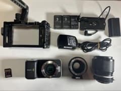 BMPCC OG ＋スピードブースター＋おまけとしてケージレンズ SDカード他