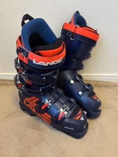 LANGE wc RS スキーブーツ ネイビー/オレンジ 22.5cmレディース - メルカリ