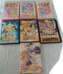 ☆映画他☆プリキュアシリーズ☆DVD☆レンタル落ちおまけ付き☆7本
