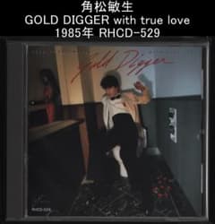 角松敏生 GOLD DIGGER with true love 1985年 - メルカリ