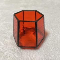 osoto雑貨 ステンドグラスグローブ フュアハンド DIETZホヤ 【夕焼け