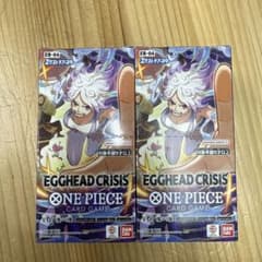 ワンピースカード エッグヘッドクライシス 2BOX - メルカリ