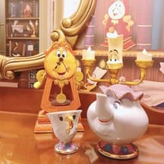 美女と野獣 ルミエール ライト コグスワース 時計 ポット婦人 チップ