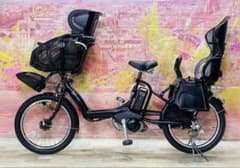 ZK3479 電動自転車 ブリヂストン アンジェリーノ 子供乗せ 20インチ