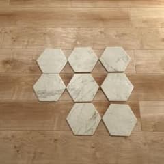 名古屋モザイク ビストロイタリアMRR-Z1260 8枚 ヘキサゴンタイル