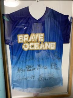 淡路ブレーブオーシャンズ 直筆サインユニフォーム 創設時 女子野球