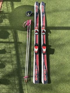 ジュニア/女性用】Hart スキー板 148cm KAZAMA ポール セット - メルカリ