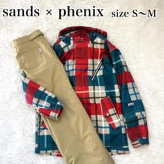 美品‼︎】sands × phenix チェック柄ウェア S〜M - メルカリ