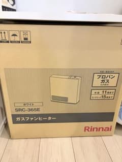 Rinnai ガスファンヒーター SRC-365E - メルカリ