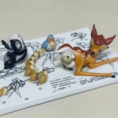 ディズニー バンビ 60周年記念 世界限定3000個 モデルシート