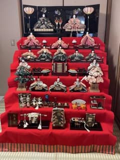 京都系 作家物 雛人形一式 人形司 鬼寿作 松慶雛 京雛殿上【引取り限定