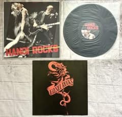 貴重Hanoi Rocks 白夜のバイオレンス1981年レコード/フィンランド盤