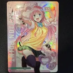 ユニオンアリーナ ToLOVEる 黒咲芽亜 SR 星2 パラレル サイン - メルカリ