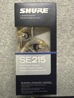 2026年最新】shure イヤホン se215の人気アイテム - メルカリ