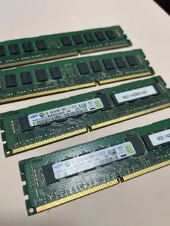 Samsung MR16R1628DF0-CT9 256MB 4枚セット です。 - メルカリ