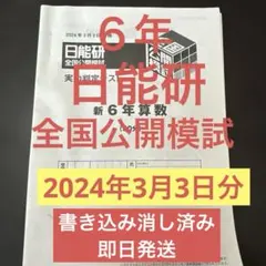 2026年最新】日能研 公開模試 6年の人気アイテム - メルカリ
