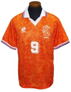 Lotto サッカーシャツ 赤白 チェッカー 10 クロアチア代表 ボバン 美品