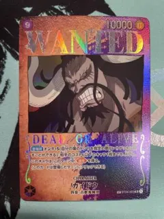 2026年最新】カイドウ 手配書 パラレルの人気アイテム - メルカリ