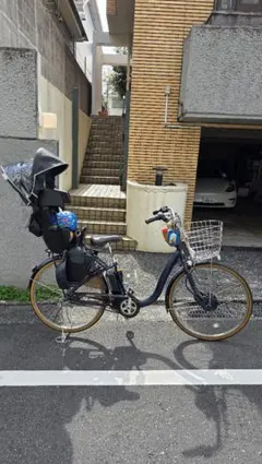 電動自転車 ブリヂストン 20インチ 子供乗せ アシスト 中古 8011601