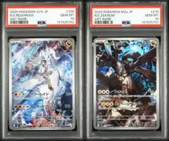 PSA10連番】Nのレシラム ゼクロム AR 連番 - メルカリ