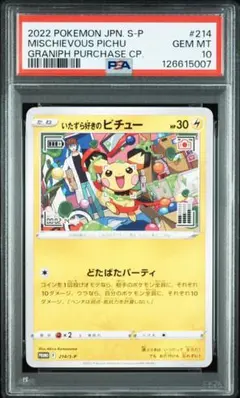 2026年最新】ピチュー psa10の人気アイテム - メルカリ
