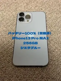 2026年最新】IPhone 13 pro max 256 シエラブルーの人気アイテム
