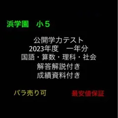 2026年最新】浜学園 小6 復習テスト 2024の人気アイテム - メルカリ