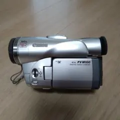 Canon FV M100 デジタルビデオカメラ バッグと未使用テープ5本付