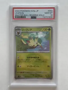 2026年最新】リーフィア マスターボール psa10の人気アイテム - メルカリ
