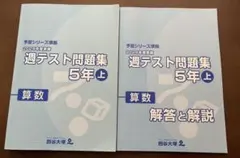 2026年最新】四谷大塚 週テスト問題集 5年の人気アイテム - メルカリ