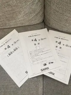 2026年最新】サピックス 4年生 組分けテストの人気アイテム - メルカリ