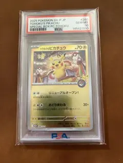 2026年最新】トウホクのピカチュウ psaの人気アイテム - メルカリ