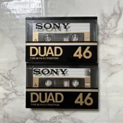 2026年最新】sony カセットテープ duad 46の人気アイテム - メルカリ