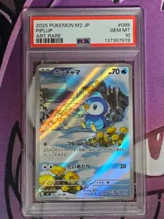 PSA10】ポッチャマ AR ポケモンカード インフェルノX PIPLUP - メルカリ