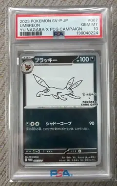 2026年最新】ブラッキー プロモ psa10の人気アイテム - メルカリ