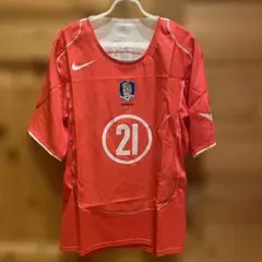 ナイキ 韓国チーム ユニフォーム パクチソン L 2004 - メルカリ