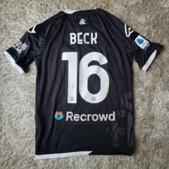 選手支給品サイン入り ジュリアス・ベック スペツィア・カルチョ