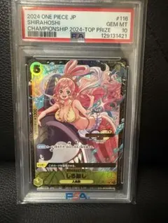 2026年最新】しらほし チャンピオンシップ psa10の人気アイテム - メルカリ