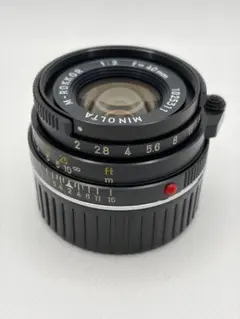 2026年最新】MINOLTA M-ROKKOR 40mm F2の人気アイテム - メルカリ