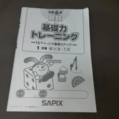 2026年最新】基礎力トレーニング サピックスの人気アイテム - メルカリ