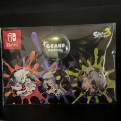 2026年最新】スプラトゥーン3 グランドフェスティバル 缶バッジの人気